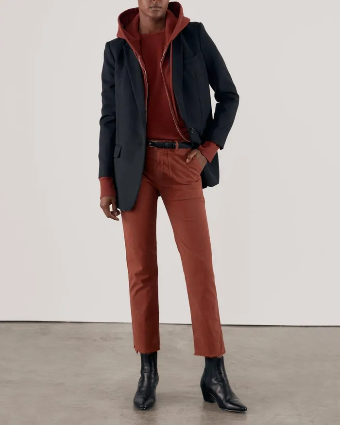 Nili Lotan JENNA PANT Stone Women Pants and Shorts