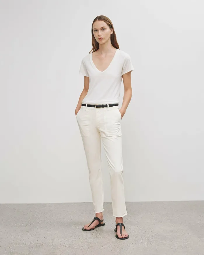 Nili Lotan JENNA PANT Stone Women Pants and Shorts