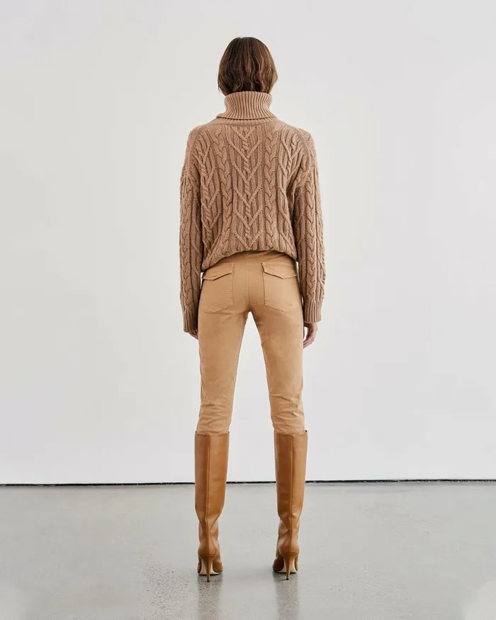 Nili Lotan JENNA PANT Stone Women Pants and Shorts