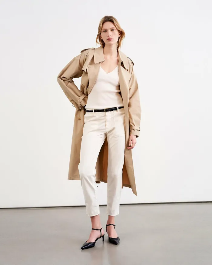 Nili Lotan JENNA PANT Stone Women Pants and Shorts