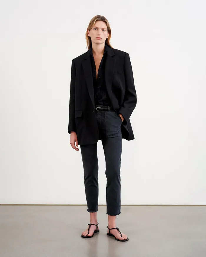 Nili Lotan JENNA PANT Stone Women Pants and Shorts