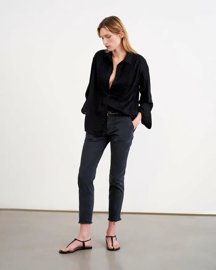 Nili Lotan JENNA PANT Stone Women Pants and Shorts