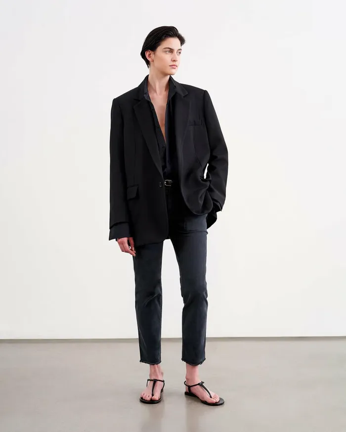 Nili Lotan JENNA PANT Stone Women Pants and Shorts