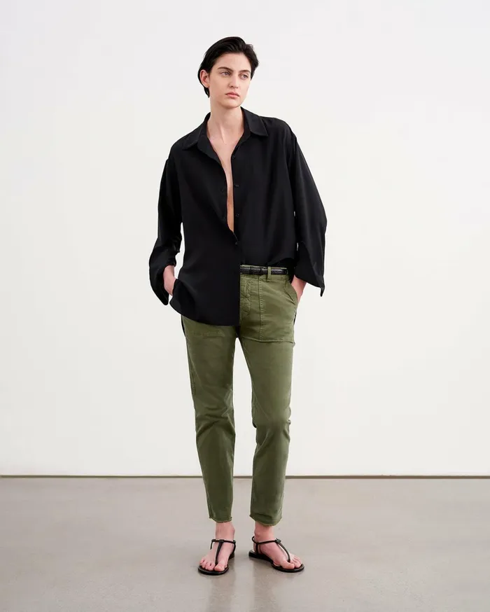 Nili Lotan JENNA PANT Stone Women Pants and Shorts
