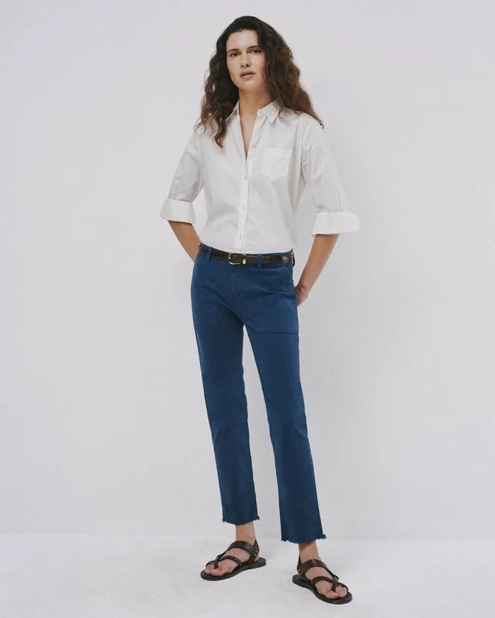 Nili Lotan JENNA PANT Stone Women Pants and Shorts