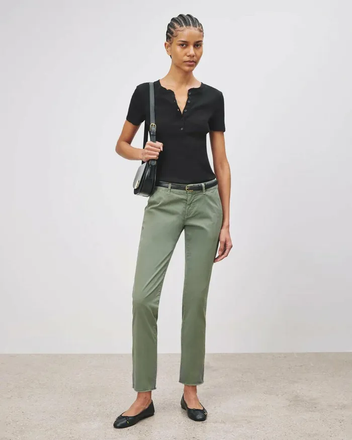 Nili Lotan JENNA PANT Stone Women Pants and Shorts