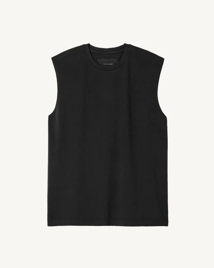 Nili Lotan KENT TEE Jet Black Men Tees