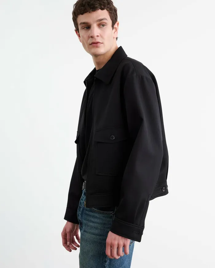 Nili Lotan MATIAS JACKET Black Men Jackets and Coats