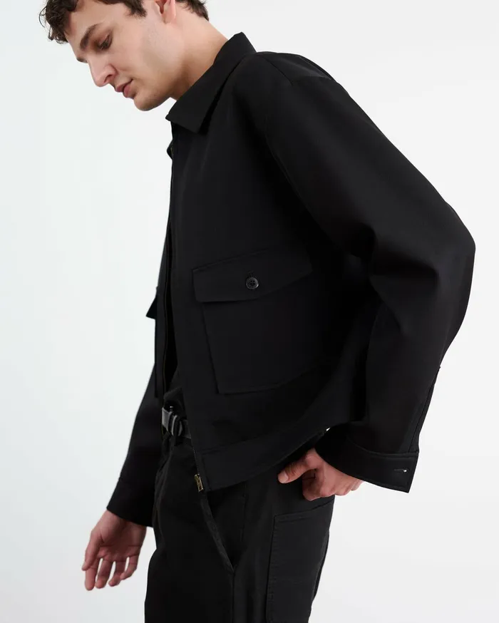 Nili Lotan MATIAS JACKET Black Men Jackets and Coats