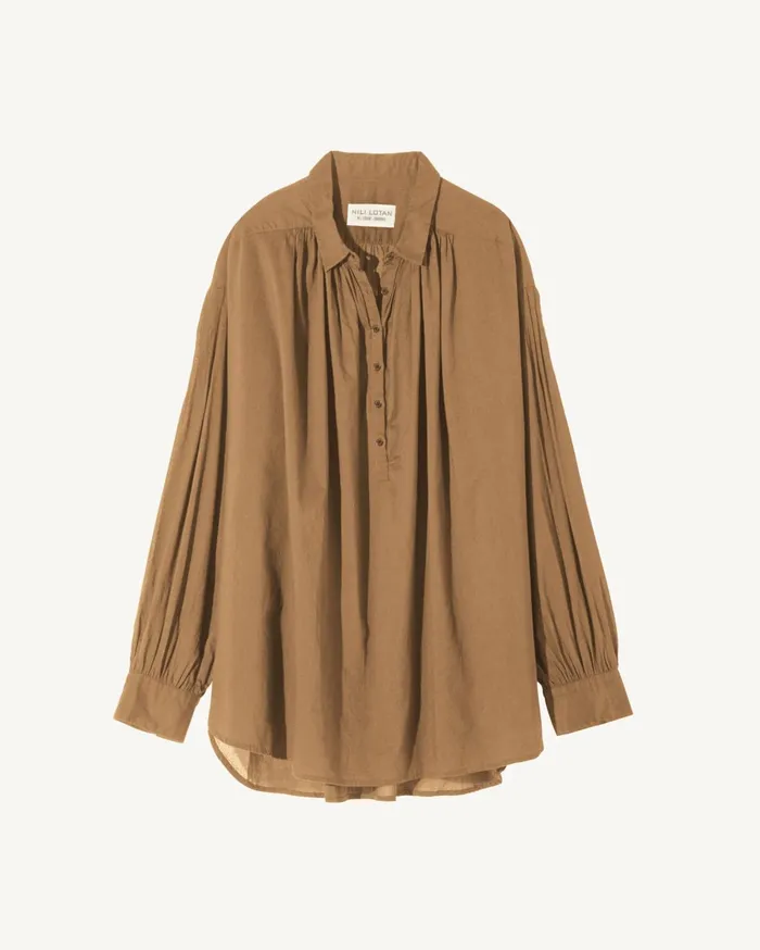 Nili Lotan MILES BLOUSE Ivory Women Tops