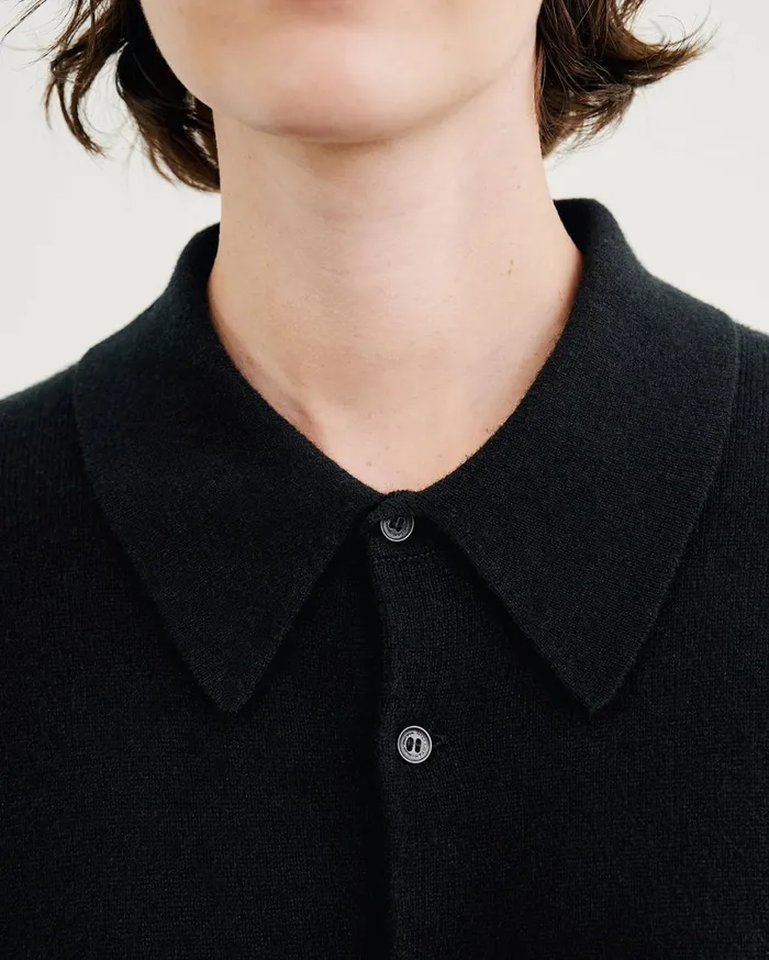 Nili Lotan MILOS POLO Dark Navy Women Tops