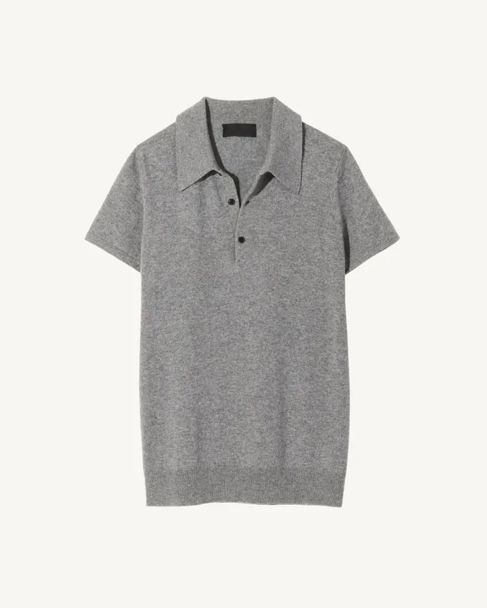 Nili Lotan MILOS POLO Dark Navy Women Tops