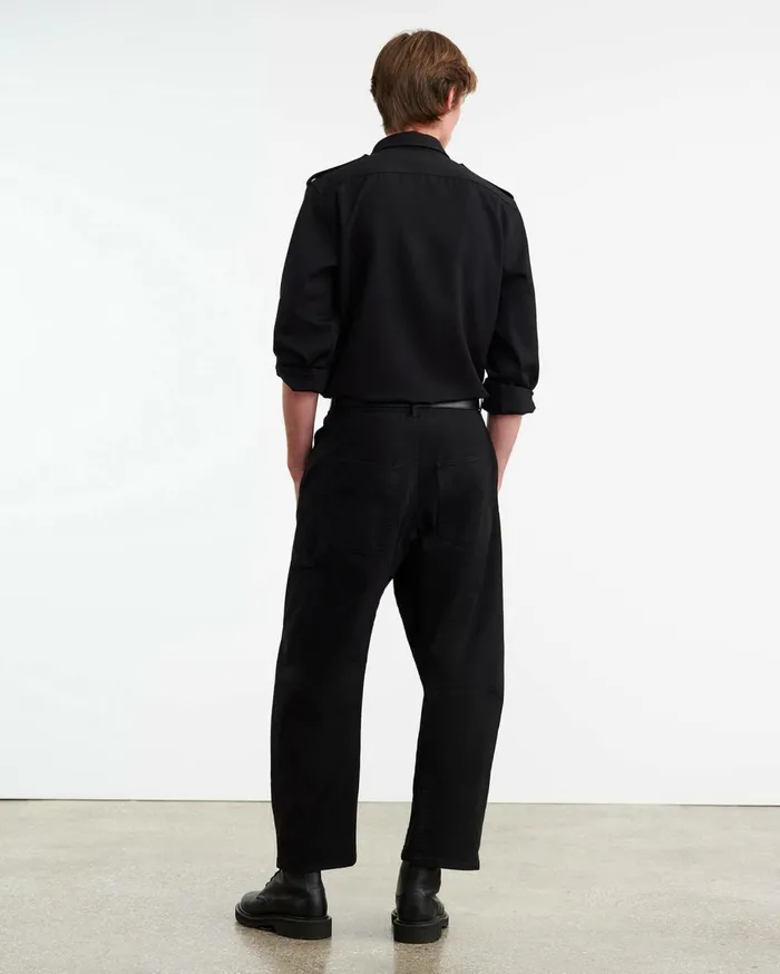 Nili Lotan MIRKO SHIRT Black Men Shirts