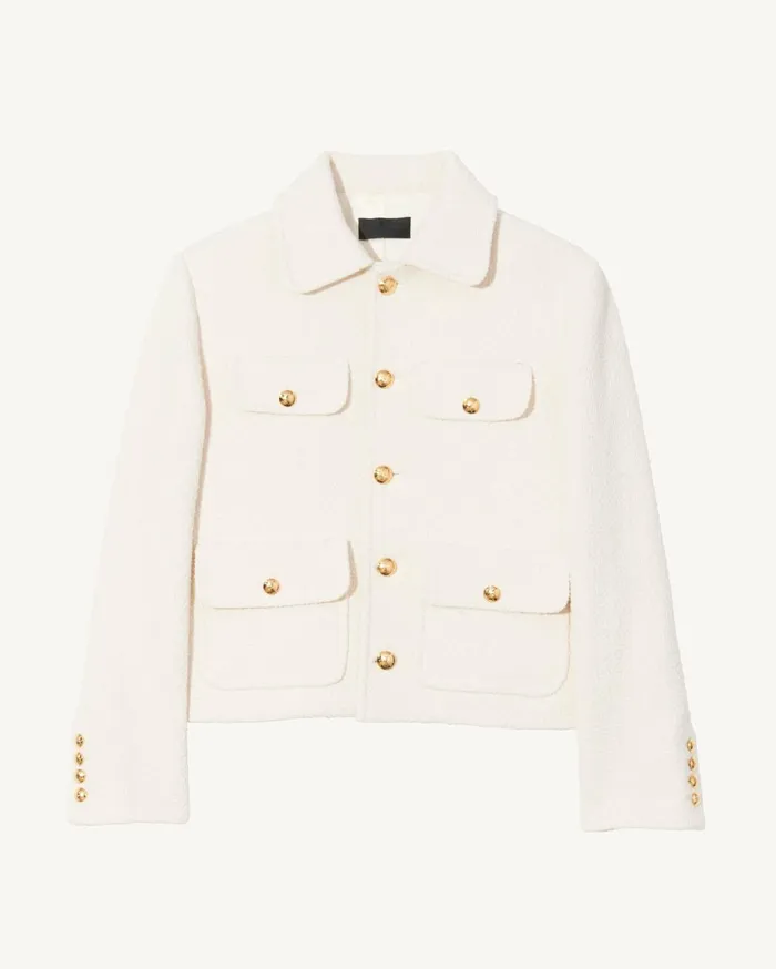Nili Lotan PALOMA JACKET Black Women Jackets and Blazers