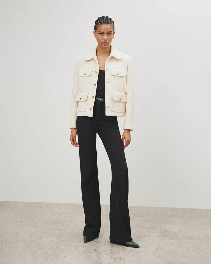 Nili Lotan PALOMA JACKET Black Women Jackets and Blazers
