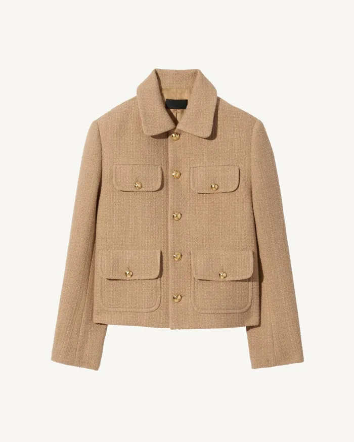 Nili Lotan PALOMA JACKET Black Women Jackets and Blazers