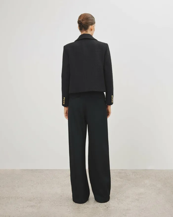 Nili Lotan PALOMA JACKET Black Women Jackets and Blazers