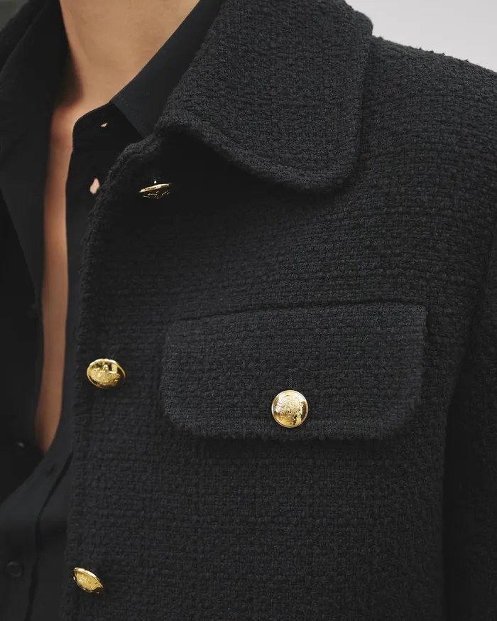 Nili Lotan PALOMA JACKET Black Women Jackets and Blazers
