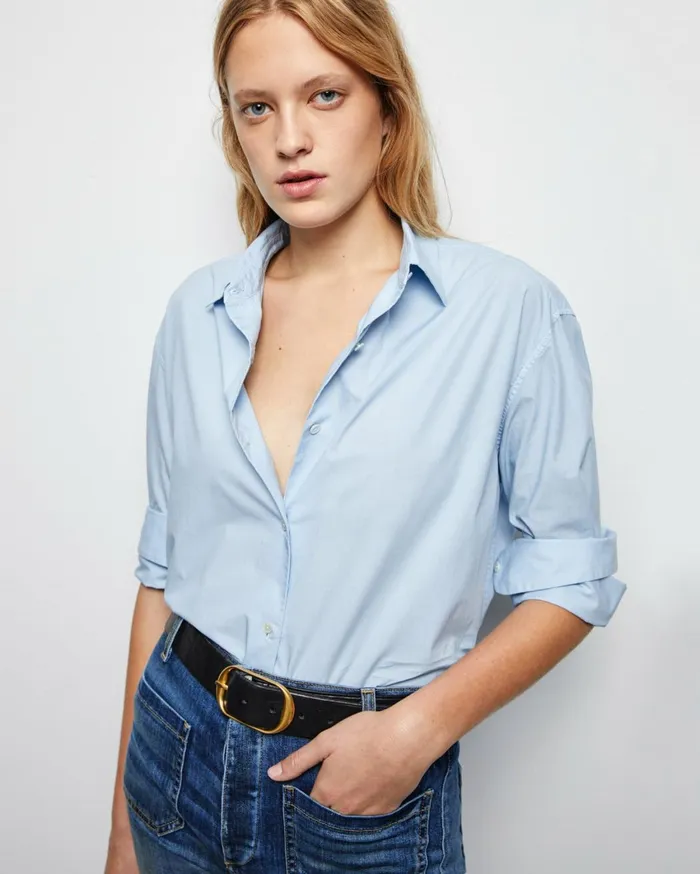 Nili Lotan YORKE SHIRT White Women Tops