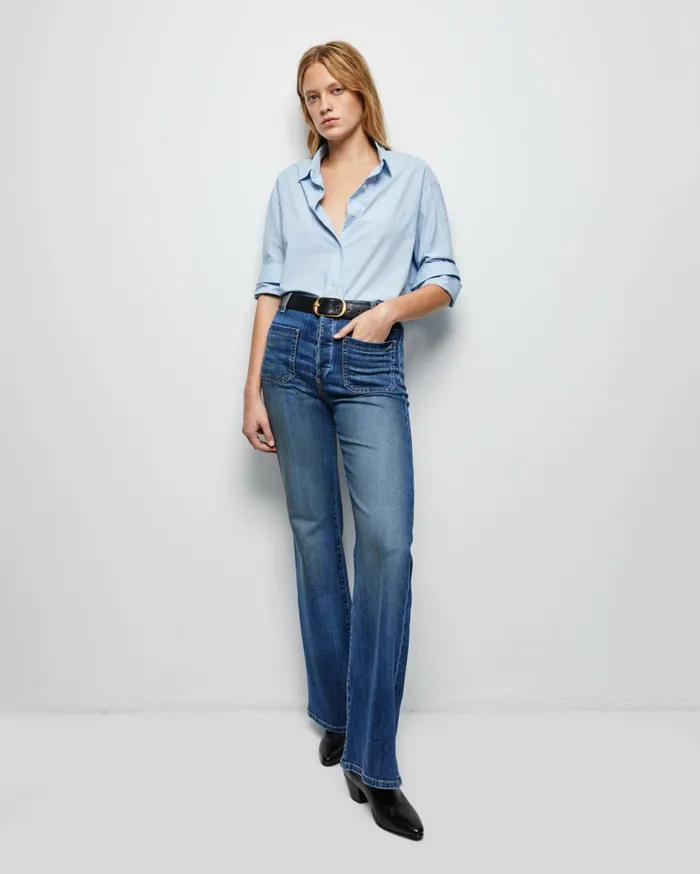 Nili Lotan YORKE SHIRT White Women Tops
