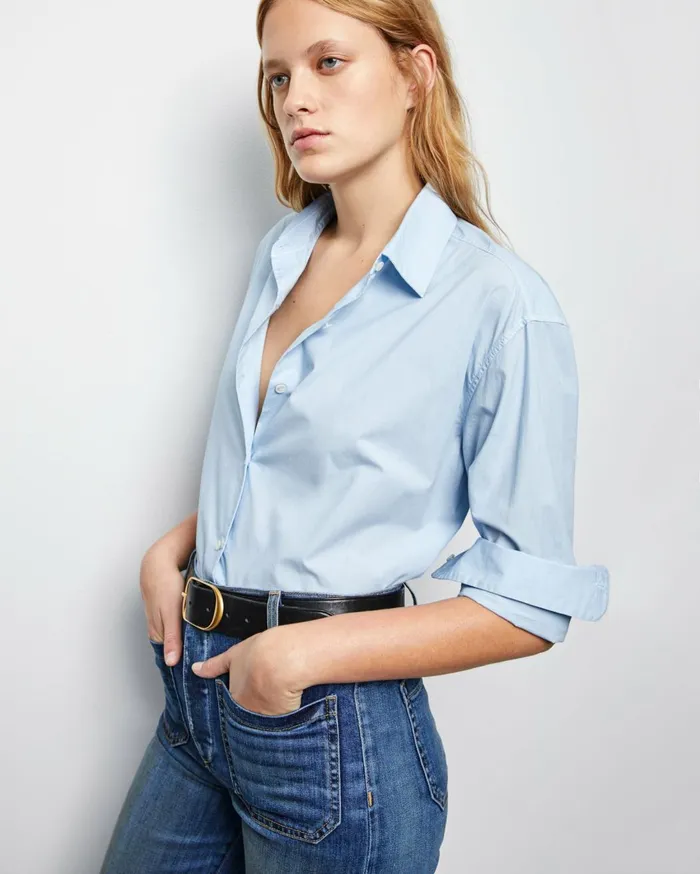 Nili Lotan YORKE SHIRT White Women Tops
