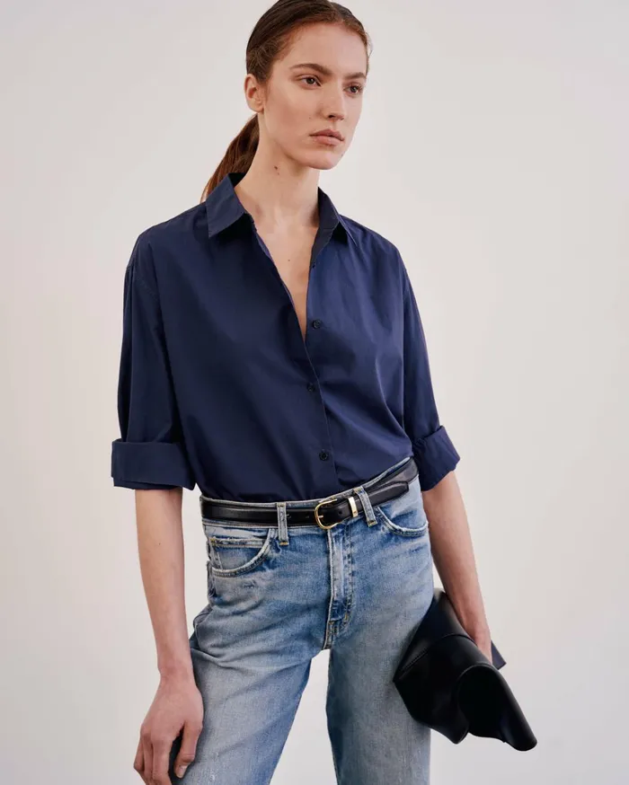 Nili Lotan YORKE SHIRT White Women Tops