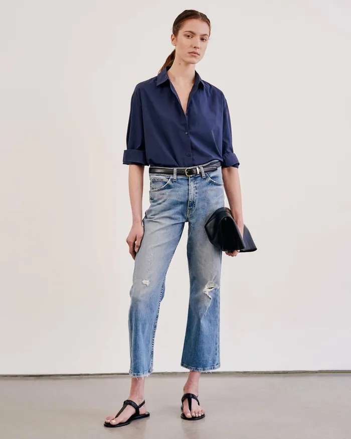 Nili Lotan YORKE SHIRT White Women Tops