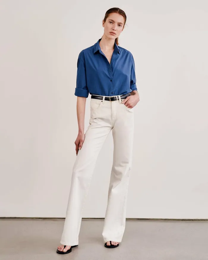 Nili Lotan YORKE SHIRT White Women Tops