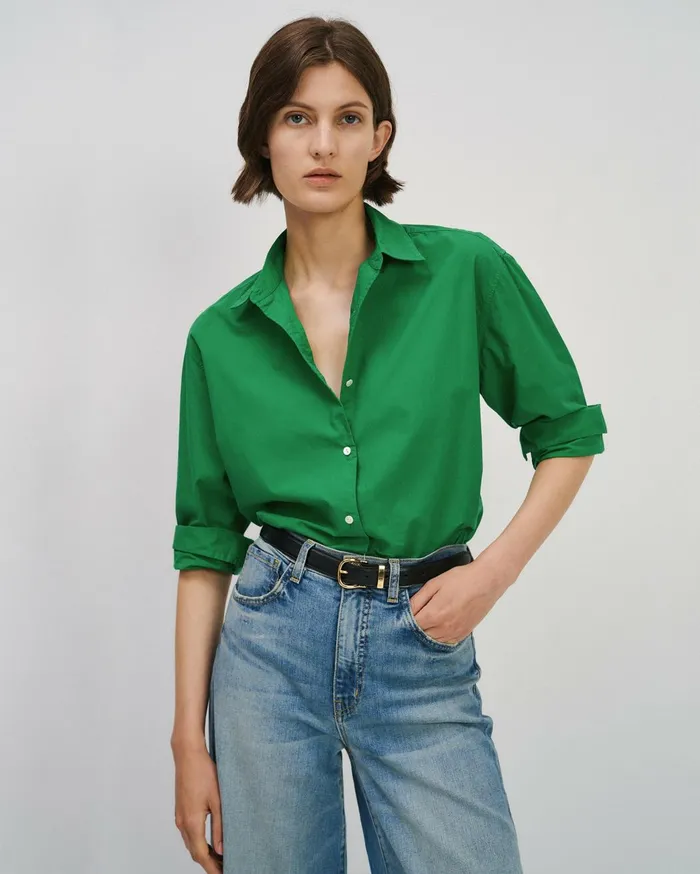 Nili Lotan YORKE SHIRT White Women Tops