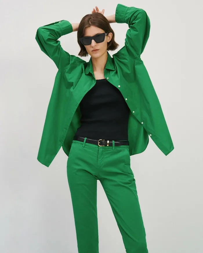 Nili Lotan YORKE SHIRT White Women Tops