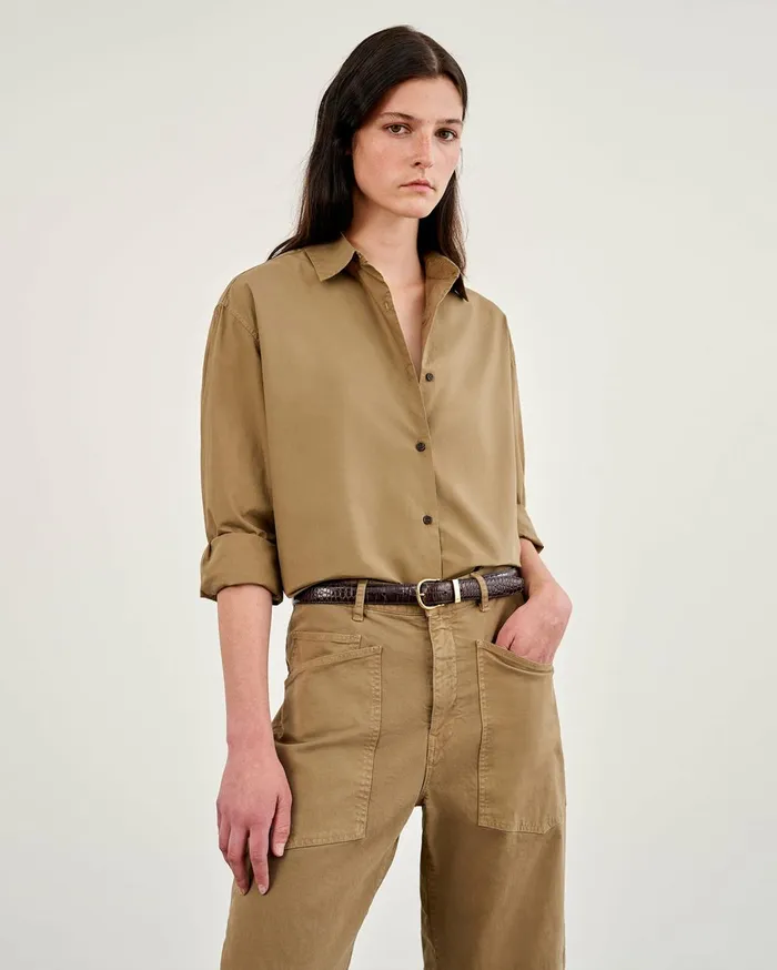 Nili Lotan YORKE SHIRT White Women Tops