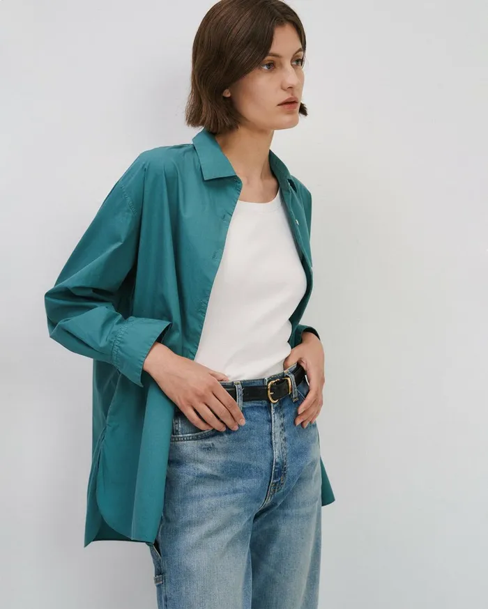 Nili Lotan YORKE SHIRT White Women Tops