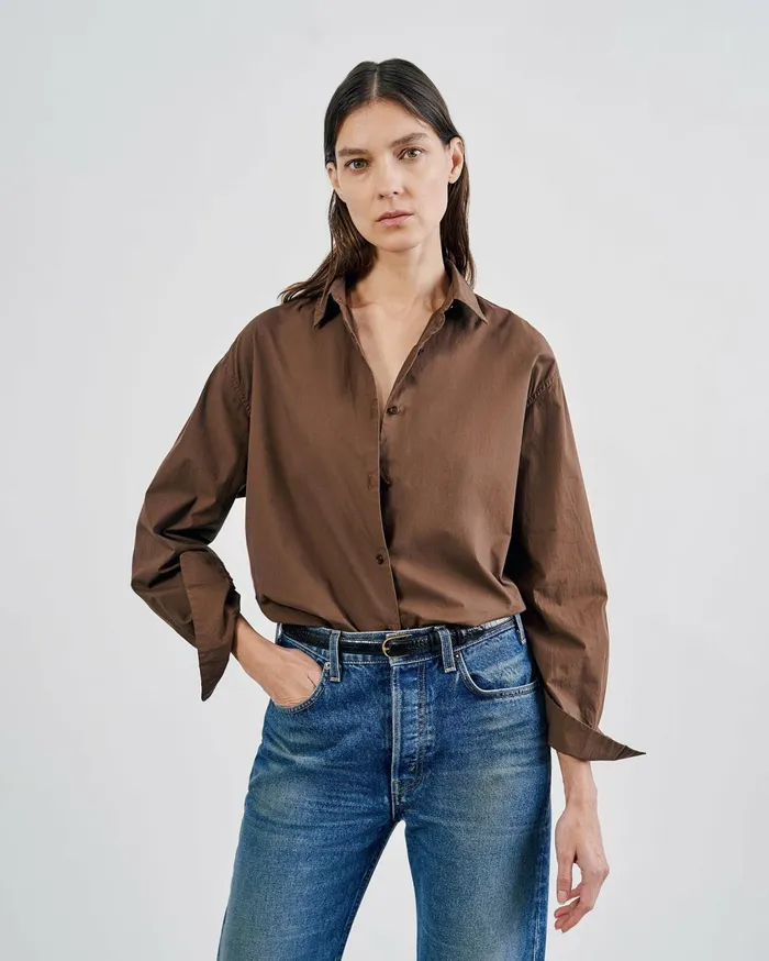 Nili Lotan YORKE SHIRT White Women Tops