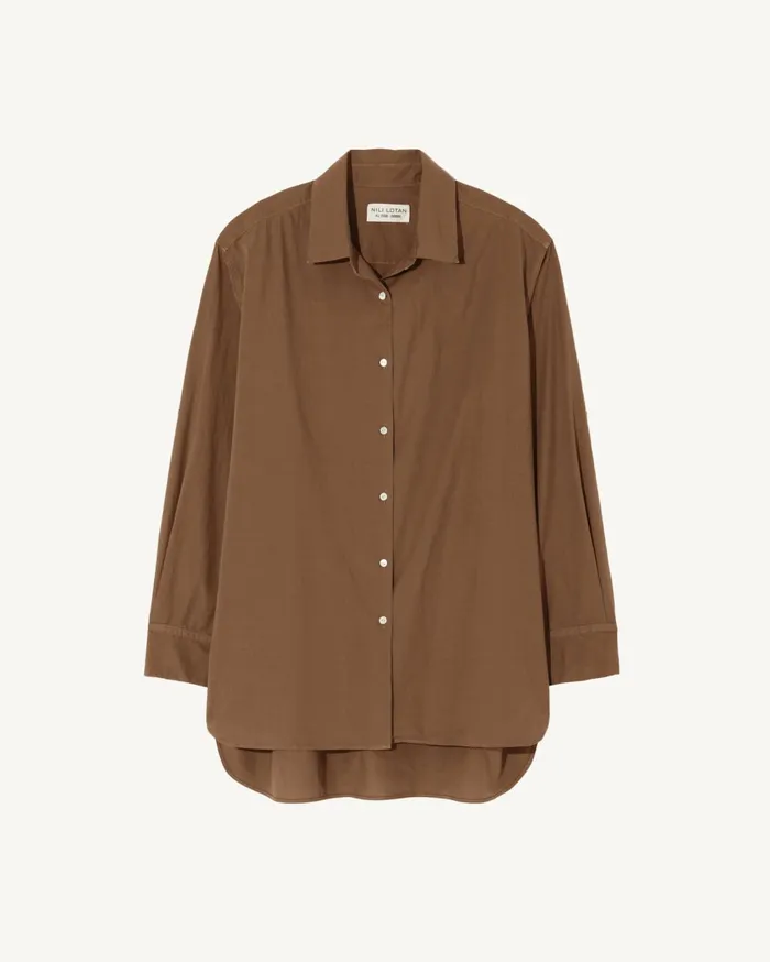 Nili Lotan YORKE SHIRT White Women Tops