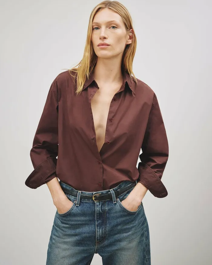 Nili Lotan YORKE SHIRT White Women Tops
