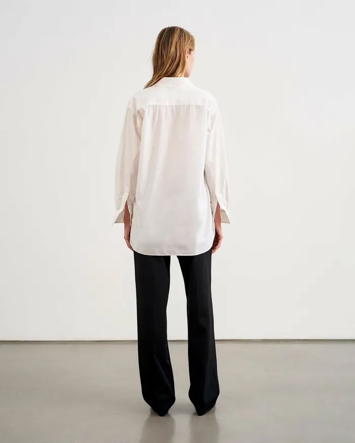 Nili Lotan YORKE SHIRT White Women Tops