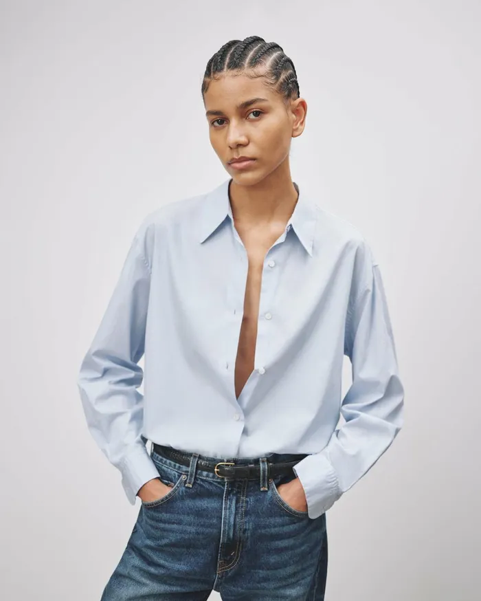 Nili Lotan YORKE SHIRT White Women Tops