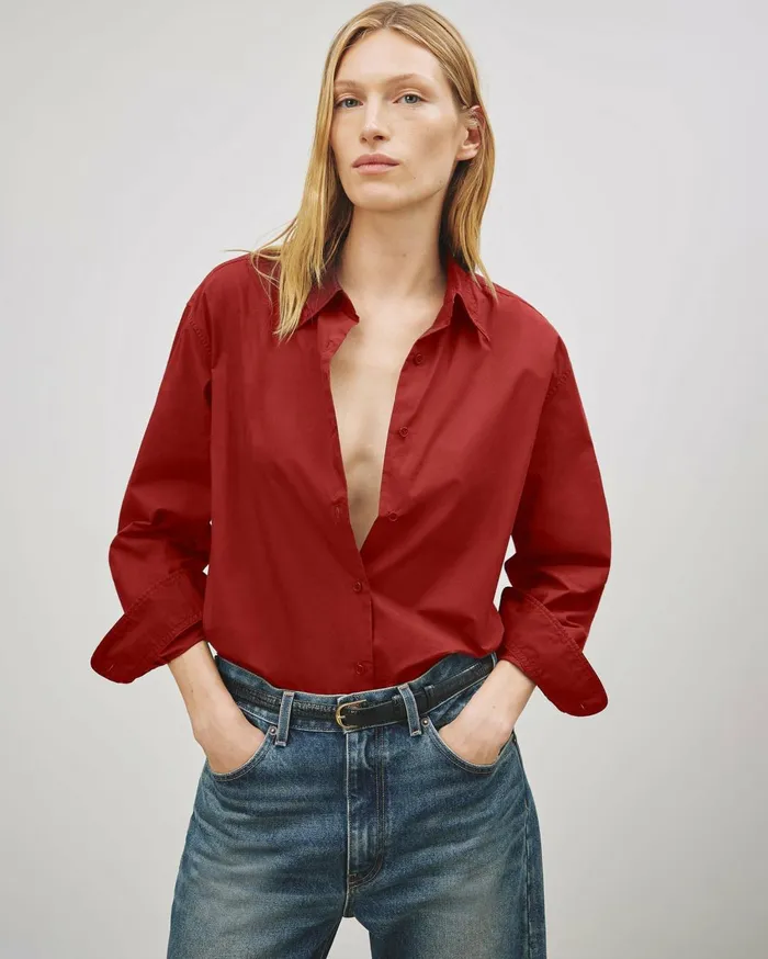 Nili Lotan YORKE SHIRT White Women Tops