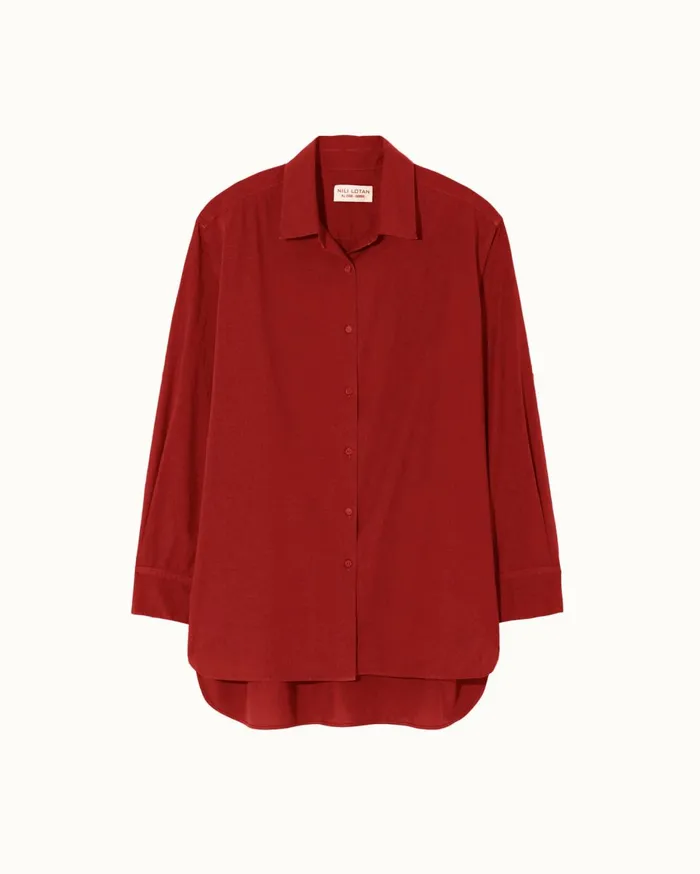 Nili Lotan YORKE SHIRT White Women Tops
