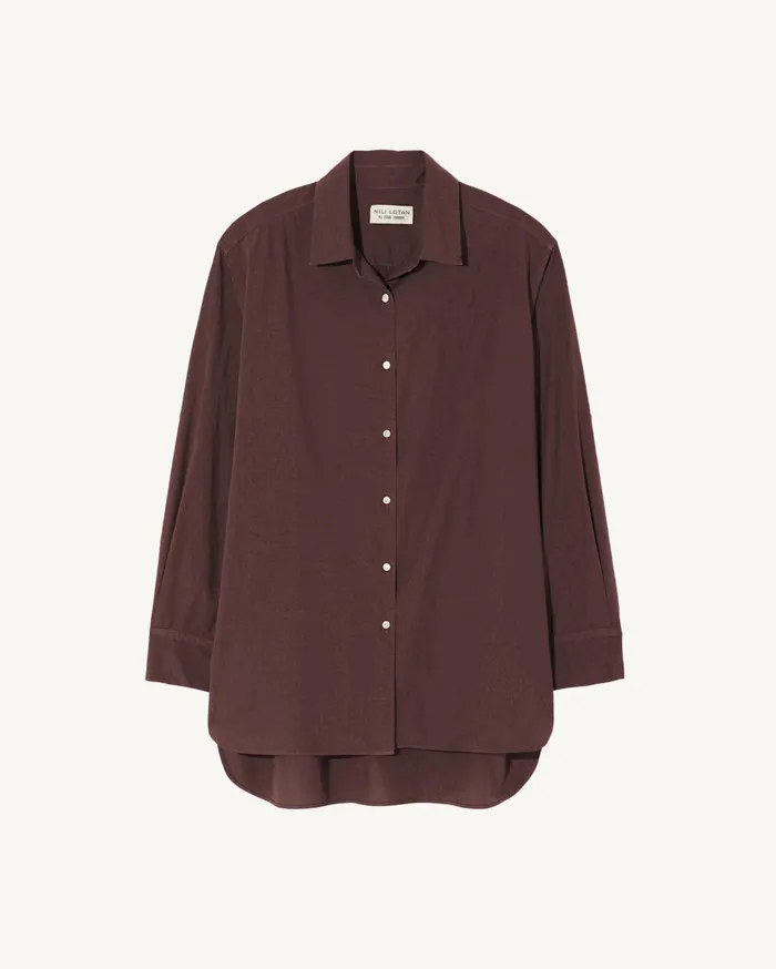 Nili Lotan YORKE SHIRT White Women Tops