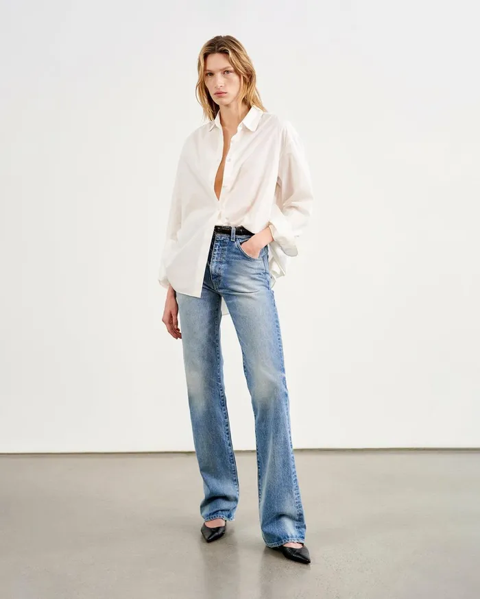 Nili Lotan YORKE SHIRT White Women Tops