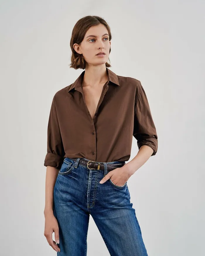 Nili Lotan YORKE SHIRT White Women Tops