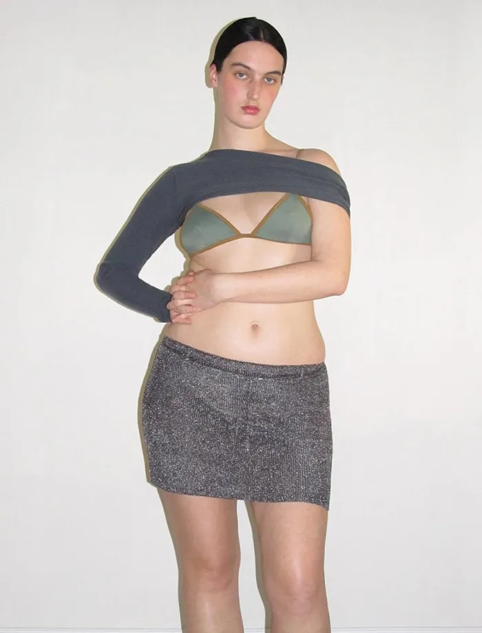 No 1610 Ragazza Grey Women Paloma Wool Bottoms