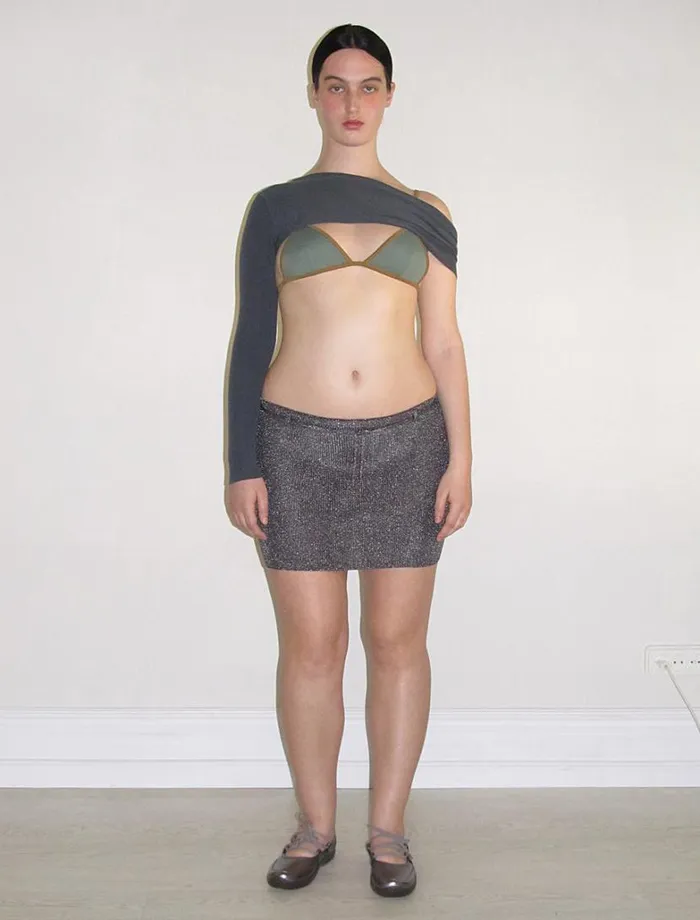 No 1610 Ragazza Grey Women Paloma Wool Bottoms