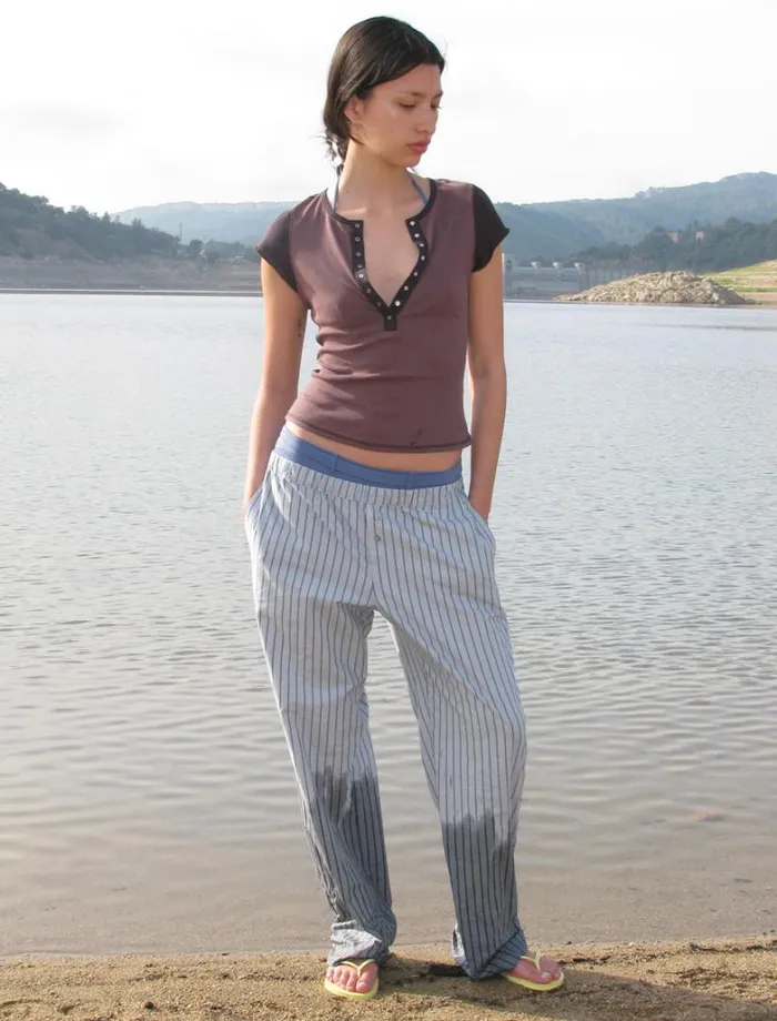 No 1661 Rodhes Wine Women Paloma Wool Tops
