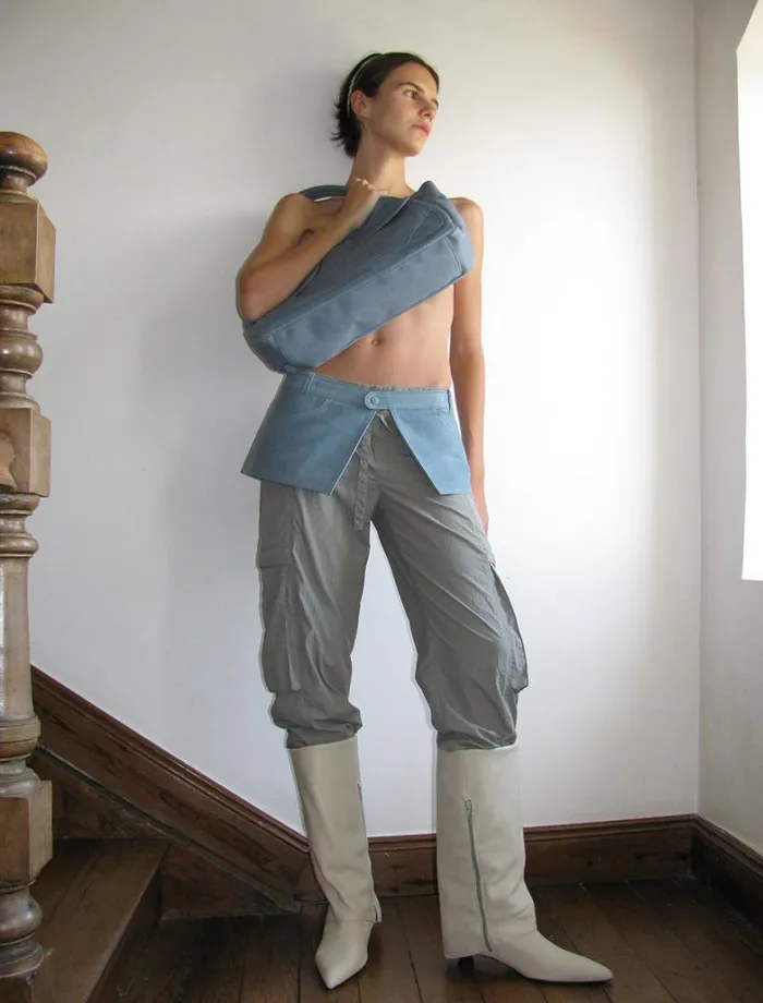 No 1750 Jeans Blue Women Paloma Wool Belts