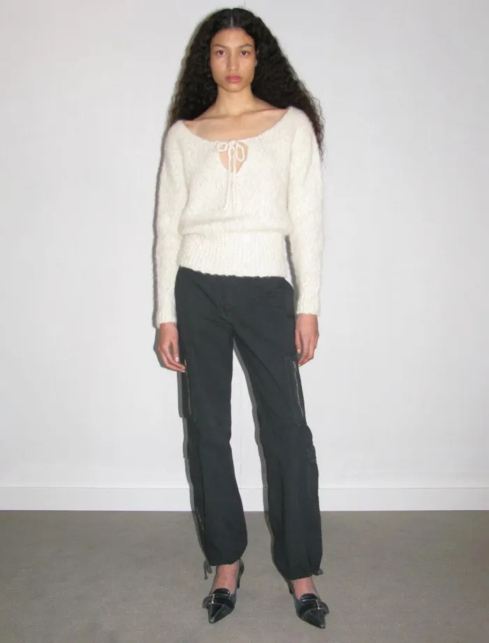 No 1825 Tetsu Grey Women Paloma Wool Bottoms