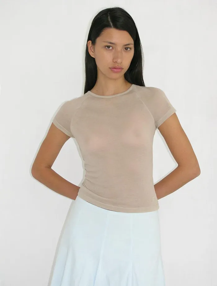 No 1888 Omu Beige Women Paloma Wool Tops