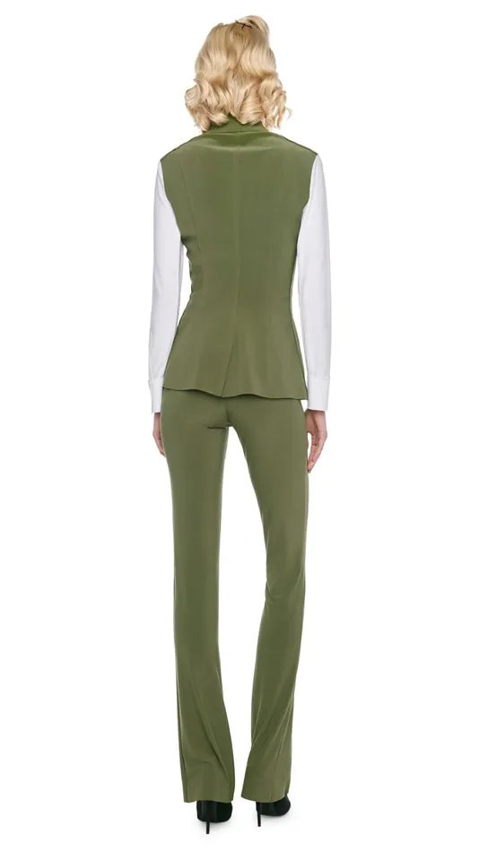 Norma Kamali Bottoms BOOT PANT Military 8211 Clothing