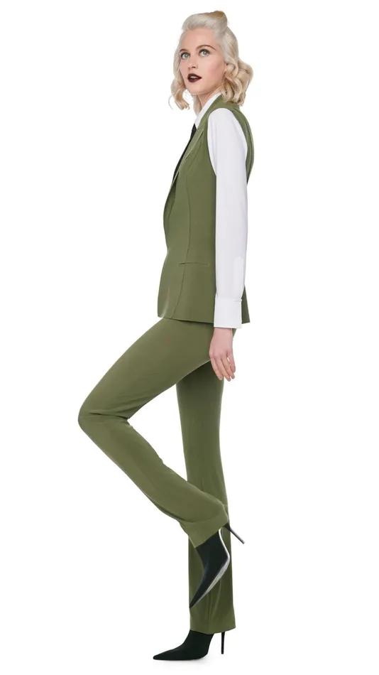 Norma Kamali Bottoms BOOT PANT Military 8211 Clothing
